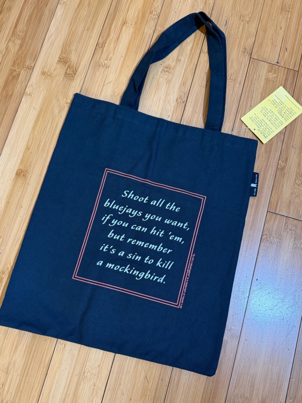 NWT Out Of Print To Kill a Mockingbird Tote Bag OS - Picture 6 of 10